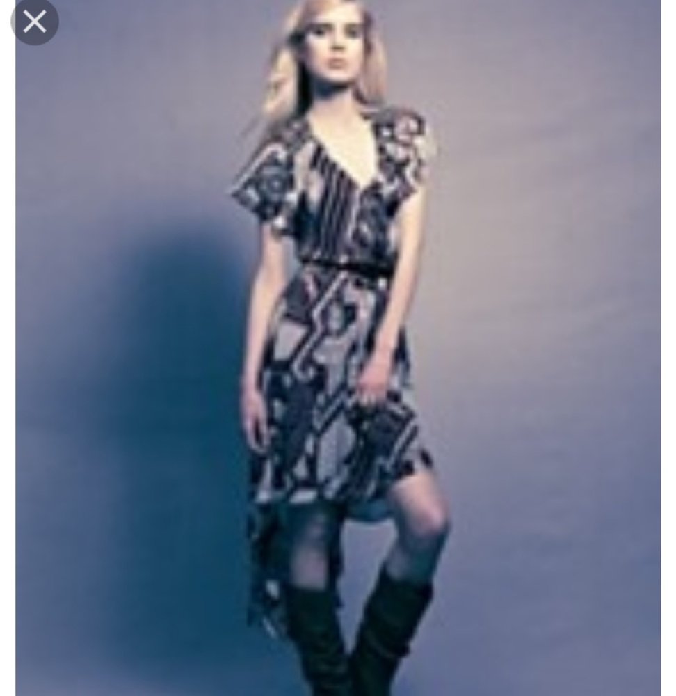 Nicole Richie Impulse Aztec dress